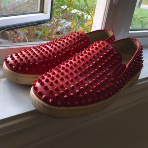 Christian Louboutin loafers with spike